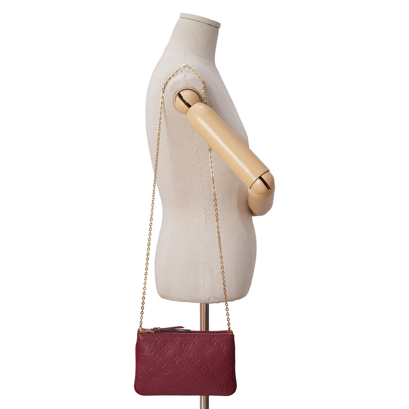 LOUIS VUITTON(USED)루이비통 앙프렝뜨 더블집 포쉐트 체인 크로스백